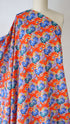 Artlux ~ 'Hawaii | Orange' Luxury Cotton Lawn ~ Made in Italy